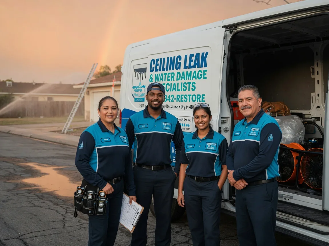 Ceiling Leak Cleanup company in Fuquay Varina, NC
